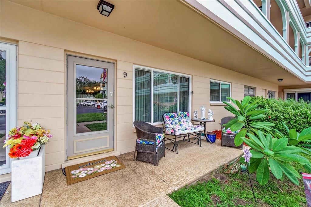 Beautiful Covered Front porch