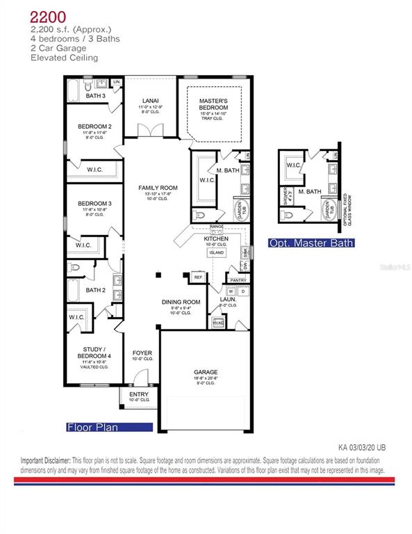 Picture of similar home for illustrative purposes only. Colors and features will vary!