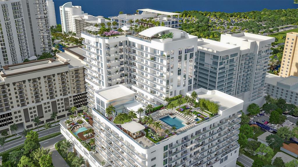 Three Rooftop Pool Decks