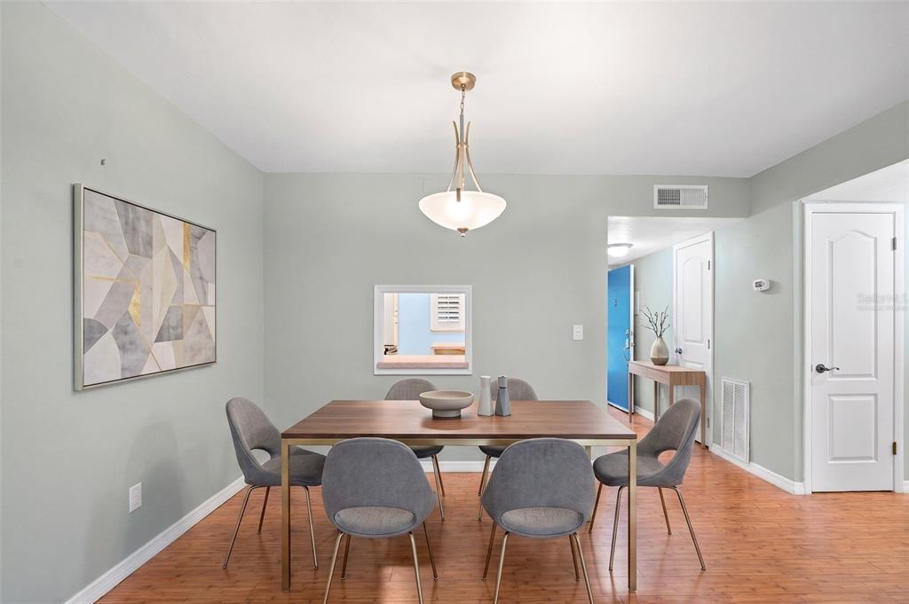 Dining Room virtually staged