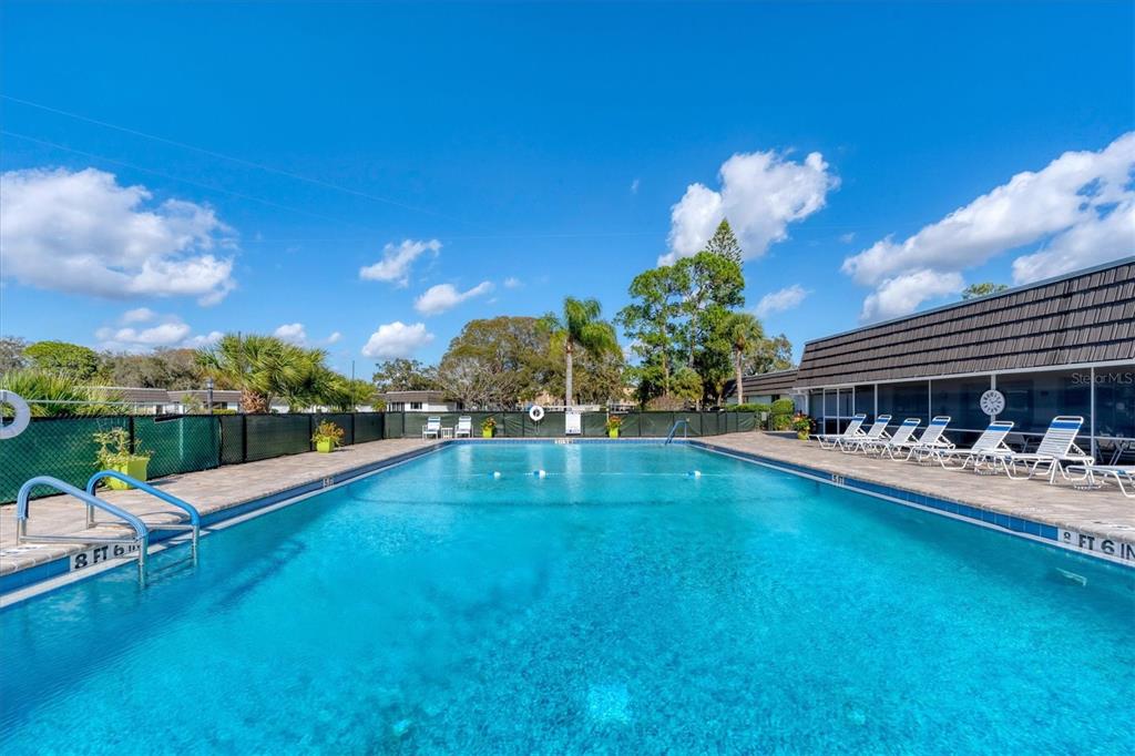 Fantastic heated community pool