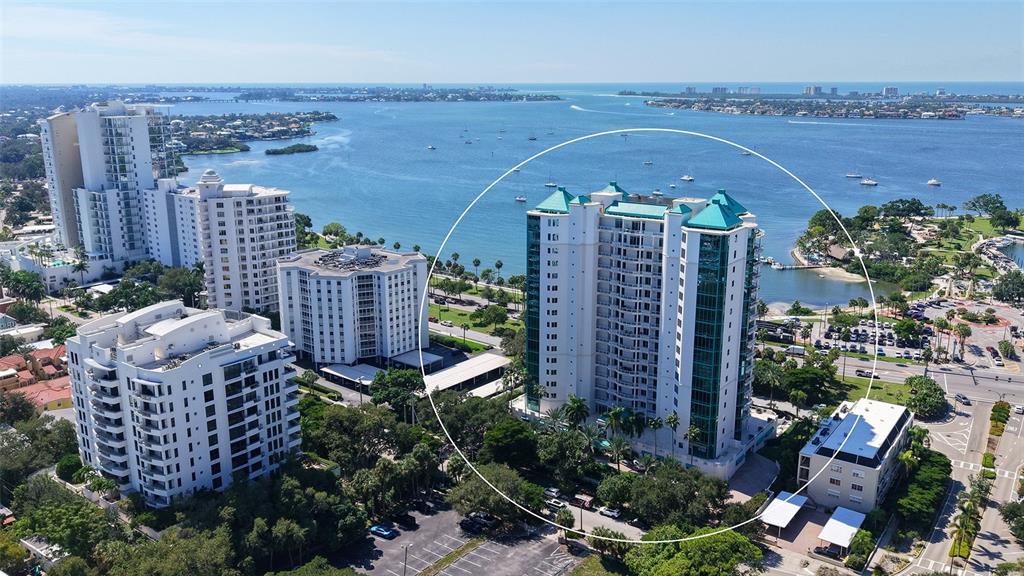Views of Siesta, Bird, Lido Keys and Gulf of Mexico