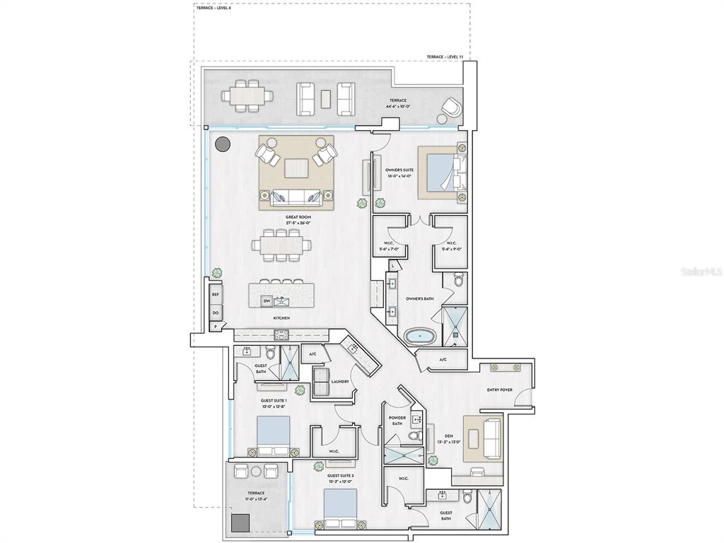 Bay 1 floor plan