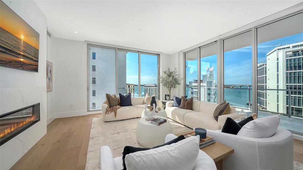 Living Room w/ Bay Views