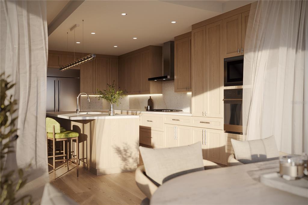 Artist Rendering 02 Residence Kitchen