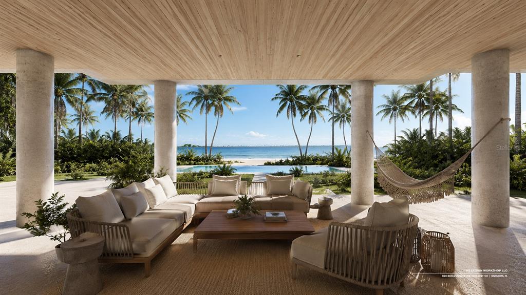 Outdoor living on grade!