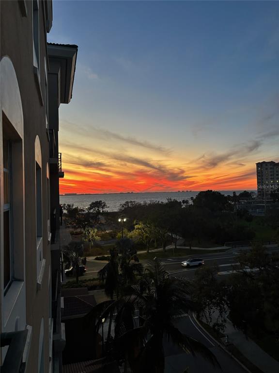 Take in sunsets over the Bay from your balcony