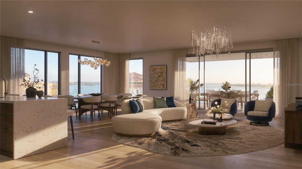 Artist Rendering Residence 01 Great Room
