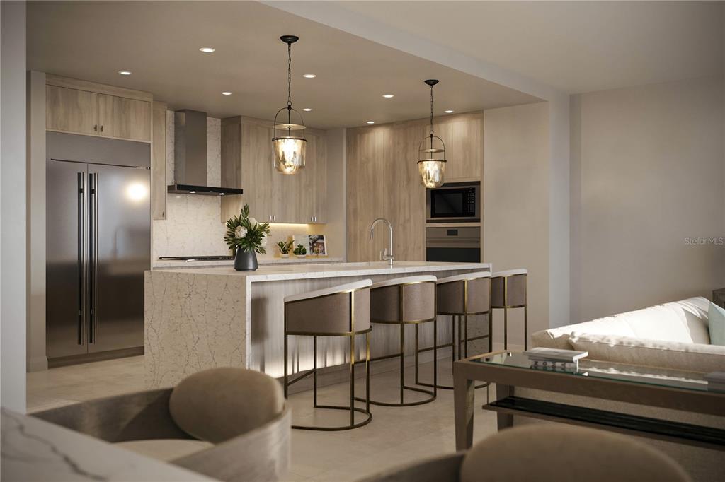 Artist Rendering 04 Residence Kitchen