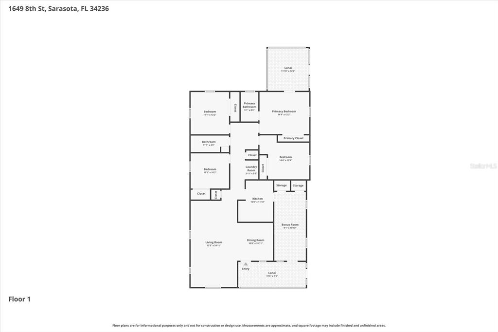 Property for sale at 1649 8TH STREET, SARASOTA, FL, 34236