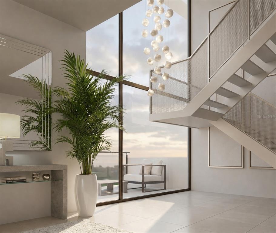 24-foot Ceilings with Full-Height Windows