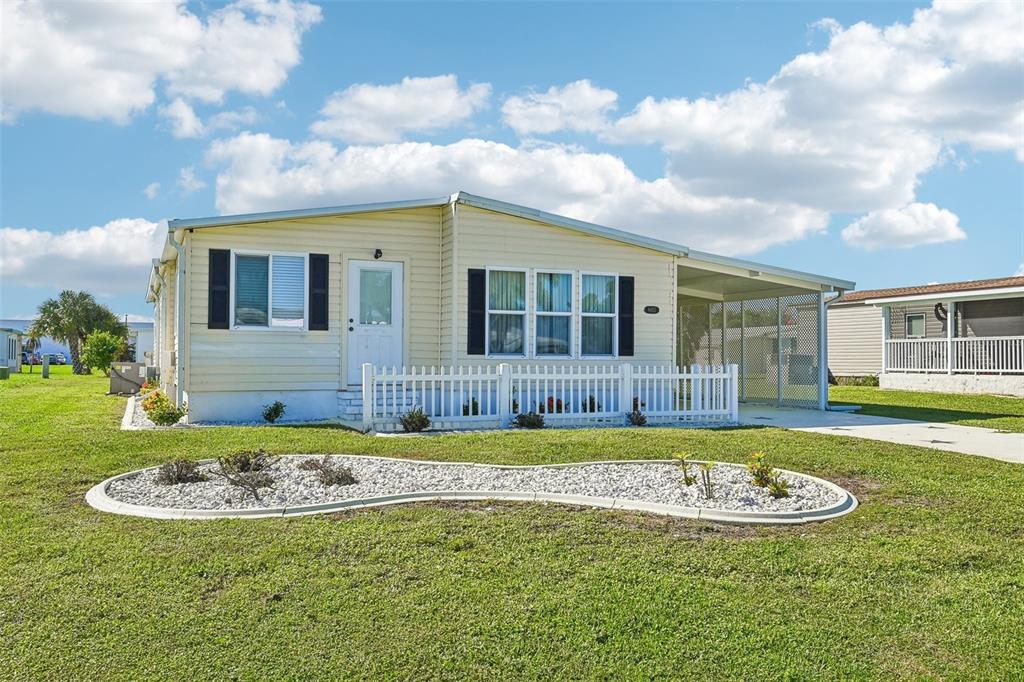 Welcome home – inviting front exterior