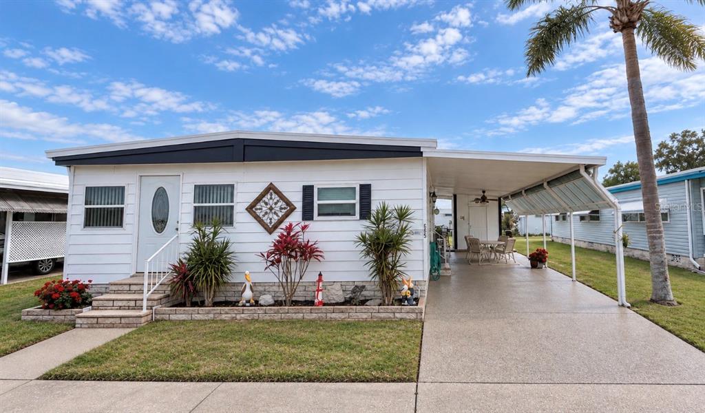 Front of home