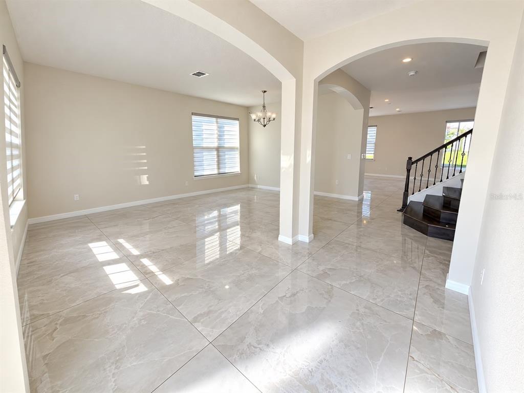 Front Entrance - Dining Room & Formal Living Room