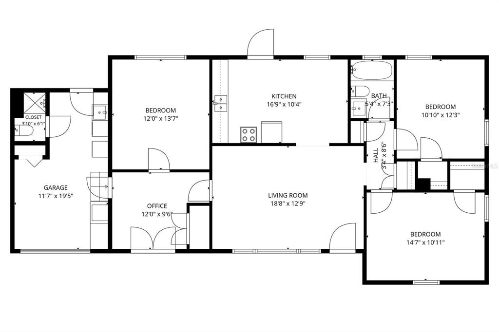 Property for sale at 3641 QUEEN STREET N, ST PETERSBURG, FL, 33713