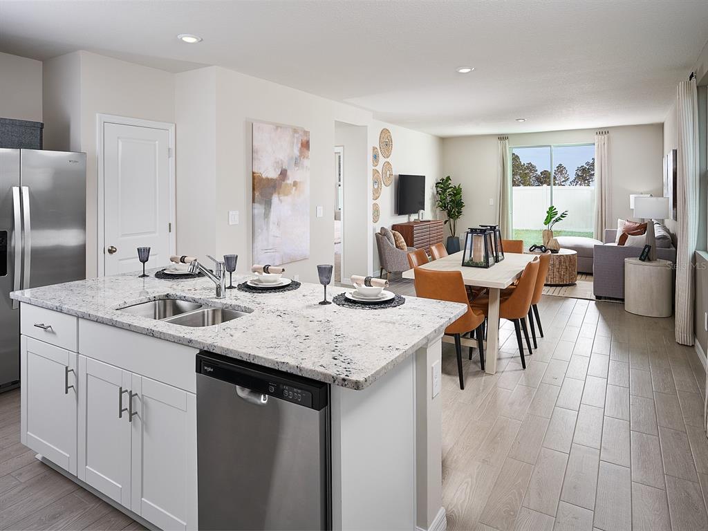 Discover the perfect blend of comfort and functionality in Springs at Lake Alfred. This thoughtfully designed floorplan features four spacious bedrooms and two full baths, offering plenty of room for families, guests, or a home office. The open-concept kitchen seamlessly connects to the dining area and great room, creating a warm and inviting space ideal for everyday living and effortless entertaining. Designed with both style and convenience in mind, this home provides a comfortable flow, welcoming gathering spaces, and the flexibility to fit a variety of lifestyles. Enjoy the opportunity to create lasting memories in a home that truly has it all.
