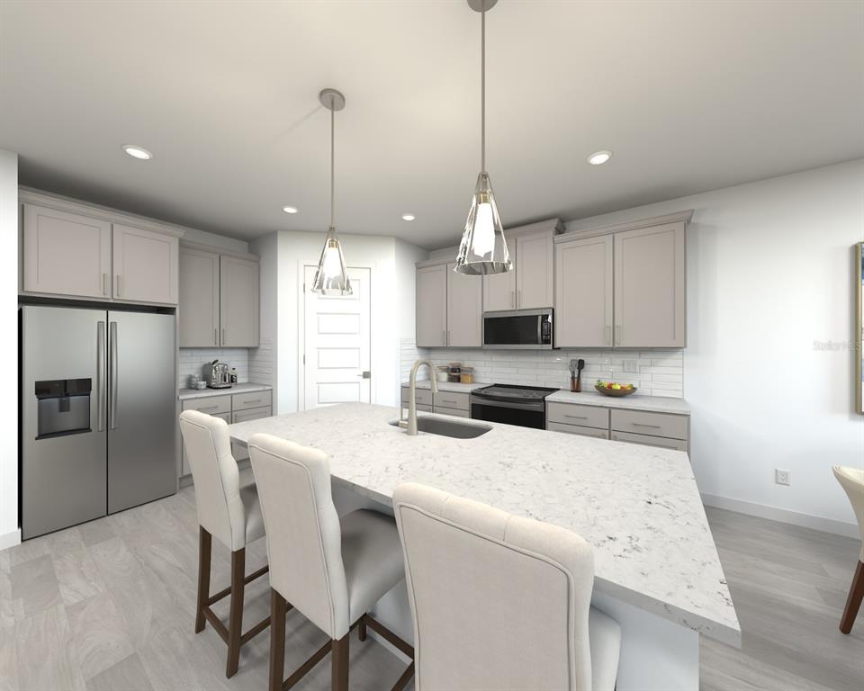 Welcome to Coasterra, a thoughtfully designed home that offers the perfect blend of comfort, style, and functionality. This inviting floorplan features four spacious bedrooms, two full baths, and a versatile family room, providing plenty of space for both everyday living and special occasions. The open-concept kitchen seamlessly connects to the dining area and great room, creating a warm and welcoming atmosphere that's ideal for gathering with family, entertaining guests, or simply enjoying life at home. With its modern layout and flexible living spaces, Coasterra is designed to fit your lifestyle and provide the perfect place to create lasting memories.