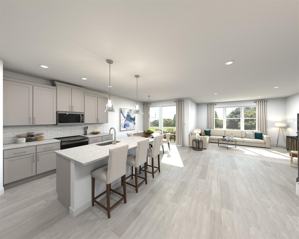 Welcome to Coasterra, a thoughtfully designed home that offers the perfect blend of comfort, style, and functionality. This inviting floorplan features four spacious bedrooms, two full baths, and a versatile family room, providing plenty of space for both everyday living and special occasions. The open-concept kitchen seamlessly connects to the dining area and great room, creating a warm and welcoming atmosphere that's ideal for gathering with family, entertaining guests, or simply enjoying life at home. With its modern layout and flexible living spaces, Coasterra is designed to fit your lifestyle and provide the perfect place to create lasting memories.