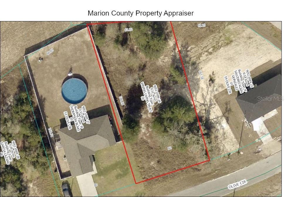 Property for sale at LOT 26 OLIVE CIRCLE, OCALA, FL, 34472