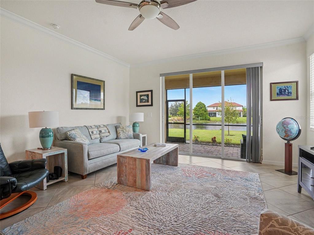 Living Room looking to the lanai