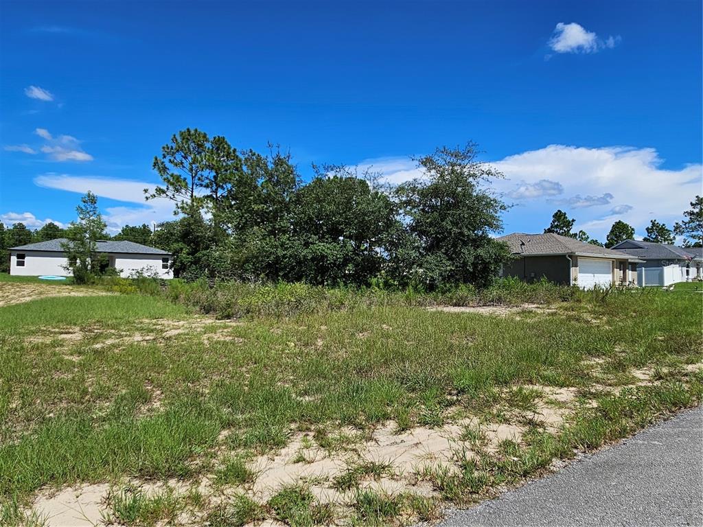 Facing lot from left side