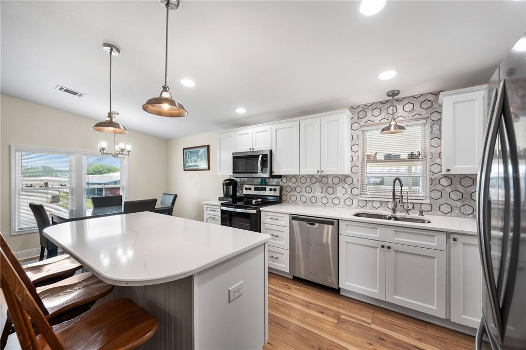 Beautiful renovated kitchen