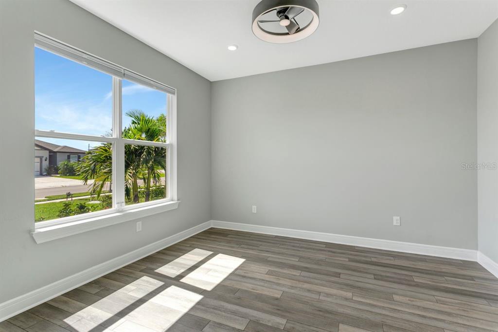 Office with French Doors