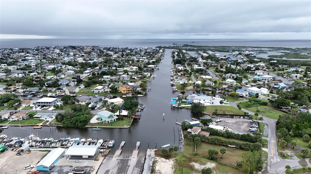 Hernando Beach Boat Ramp - Aerial