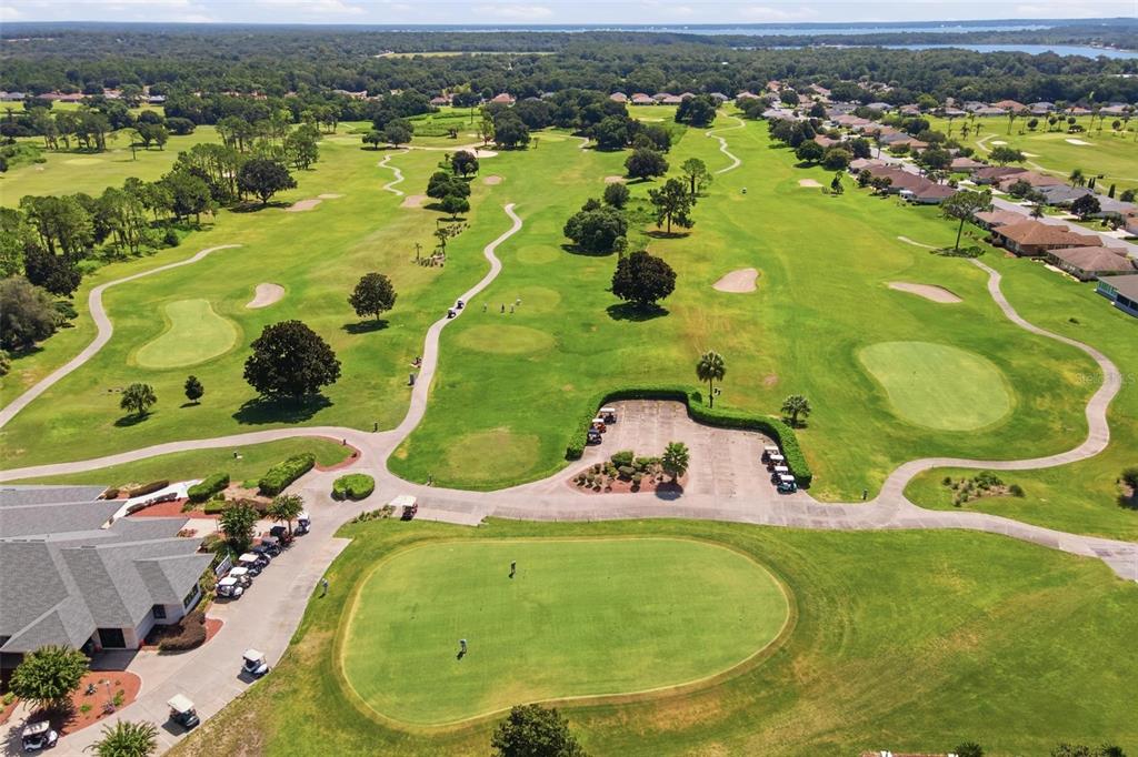 Community of Spruce Creek Del Web features 36 hold multi tee Championship Golf Course.