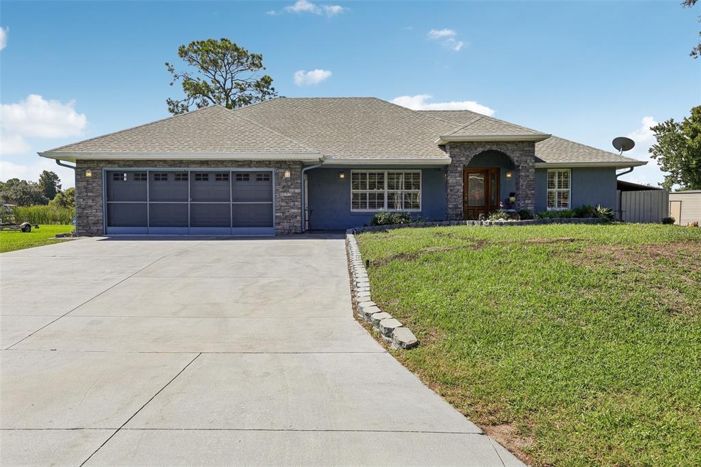 Beautiful home with garage front facing with long and wide driveway