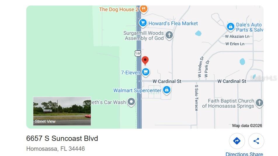 Property for sale at 6657 S SUNCOAST BOULEVARD, HOMOSASSA, FL, 34446