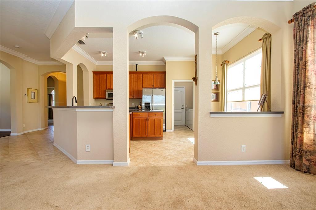 Interior from living room
