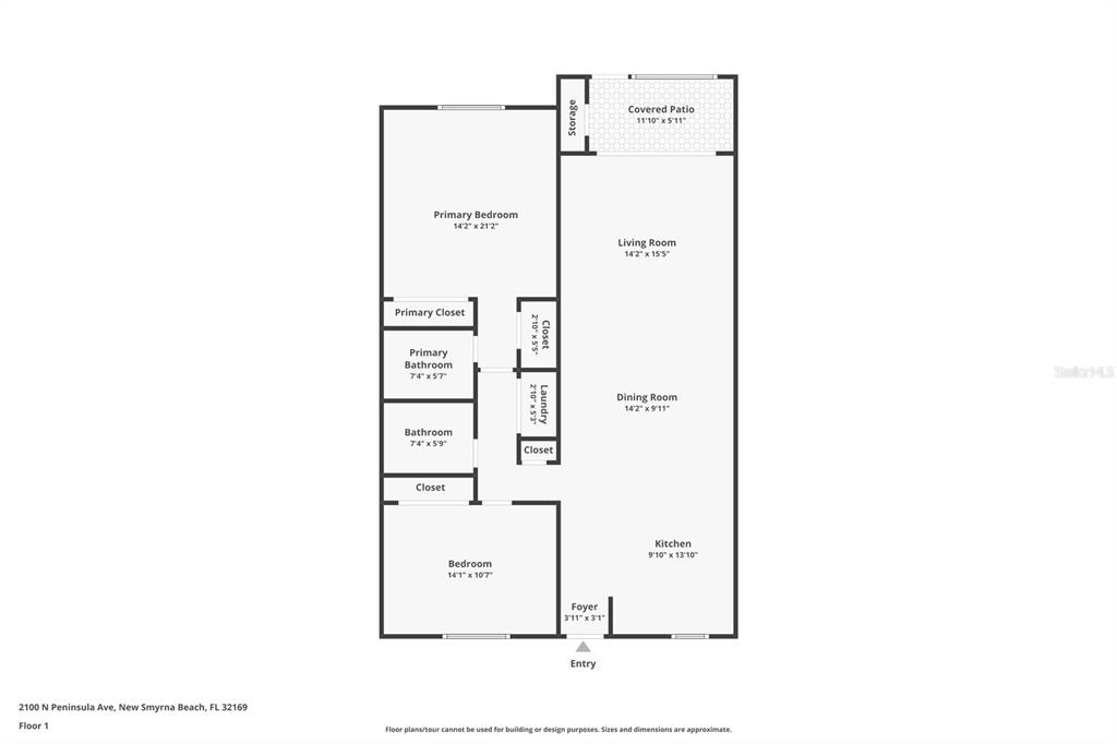 Property for sale at 2100 N PENINSULA AVENUE UNIT 1130, NEW SMYRNA BEACH, FL, 32169