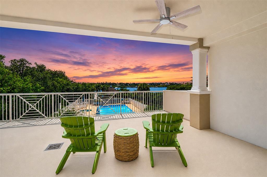 ... 30' x 20' Extended Balcony Conveys with Residence # 202.. Perfect for the Whole Family and Guests..