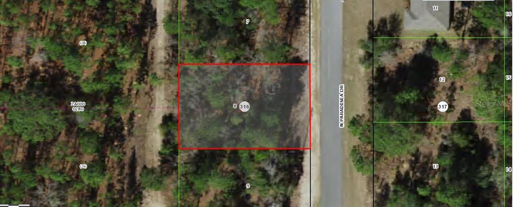 Property for sale at 9120 N PARADISEA DRIVE, CITRUS SPRINGS, FL, 34433