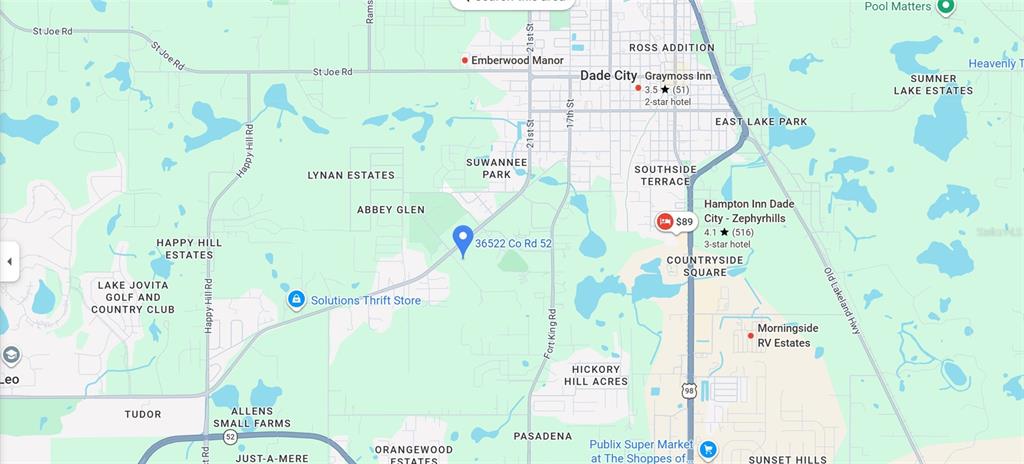 Property for sale at 36520-36522-36526 COUNTY ROAD 52, DADE CITY, FL, 33525
