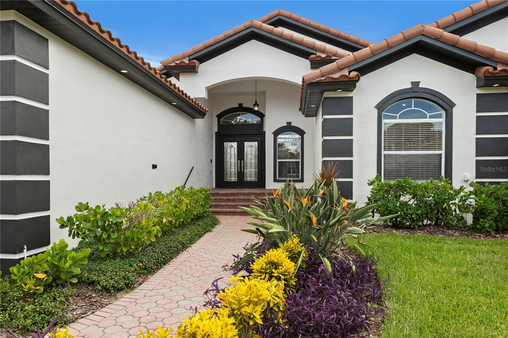 A fresh first impression with new landscaping and exterior paint