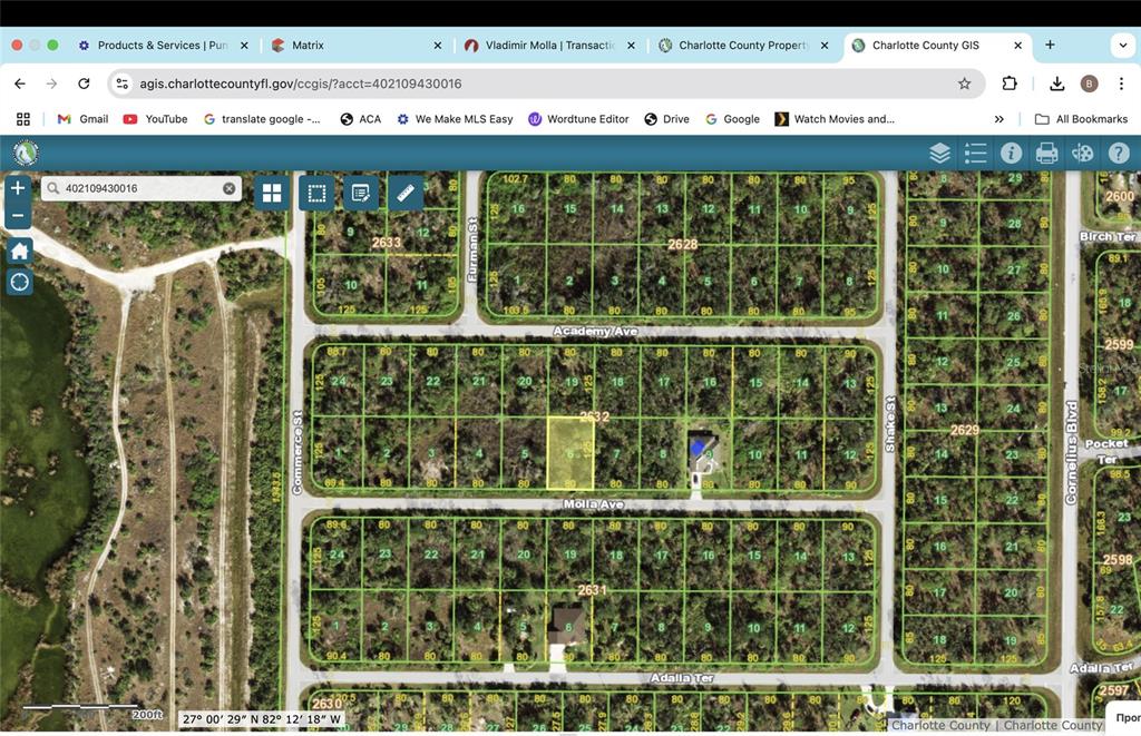 Property for sale at 14452 MOLLA AVENUE, PORT CHARLOTTE, FL, 33953