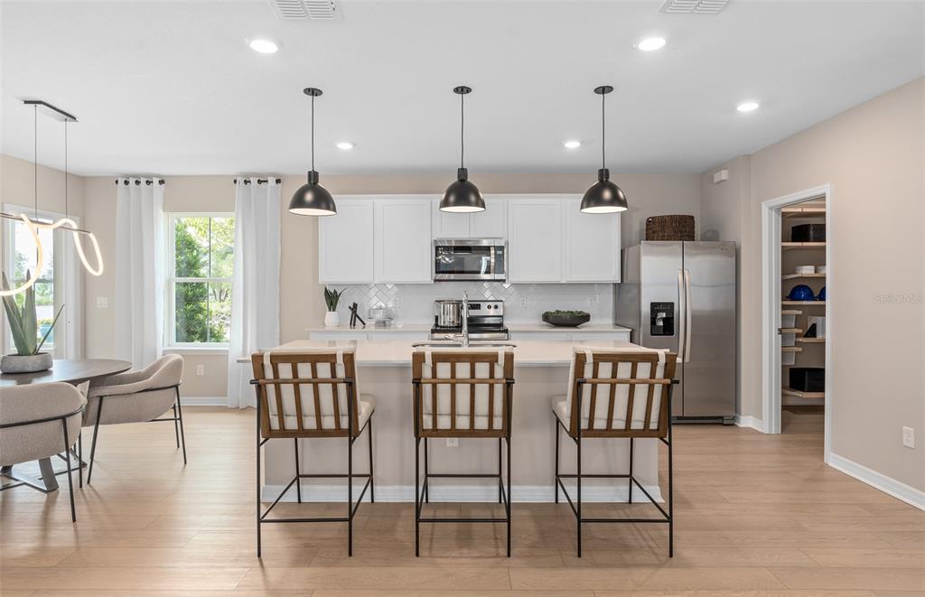 Model Home Design Only. Pictures and furnishings are for illustrative purposes only. Elevations, colors and options may vary. Furniture is for model home staging only.?