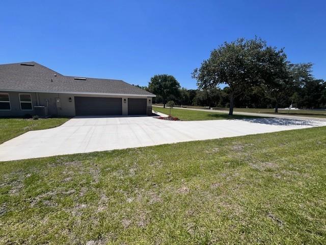 3 Car Garage Side Entry