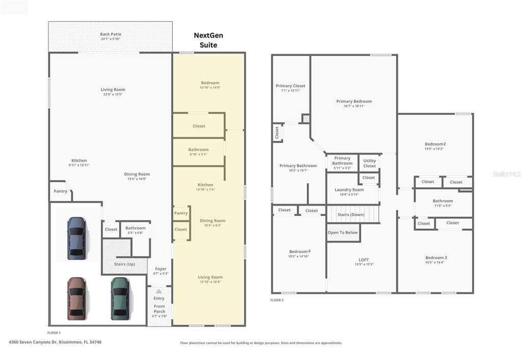 Property for sale at 4360 SEVEN CANYONS DRIVE, KISSIMMEE, FL, 34746