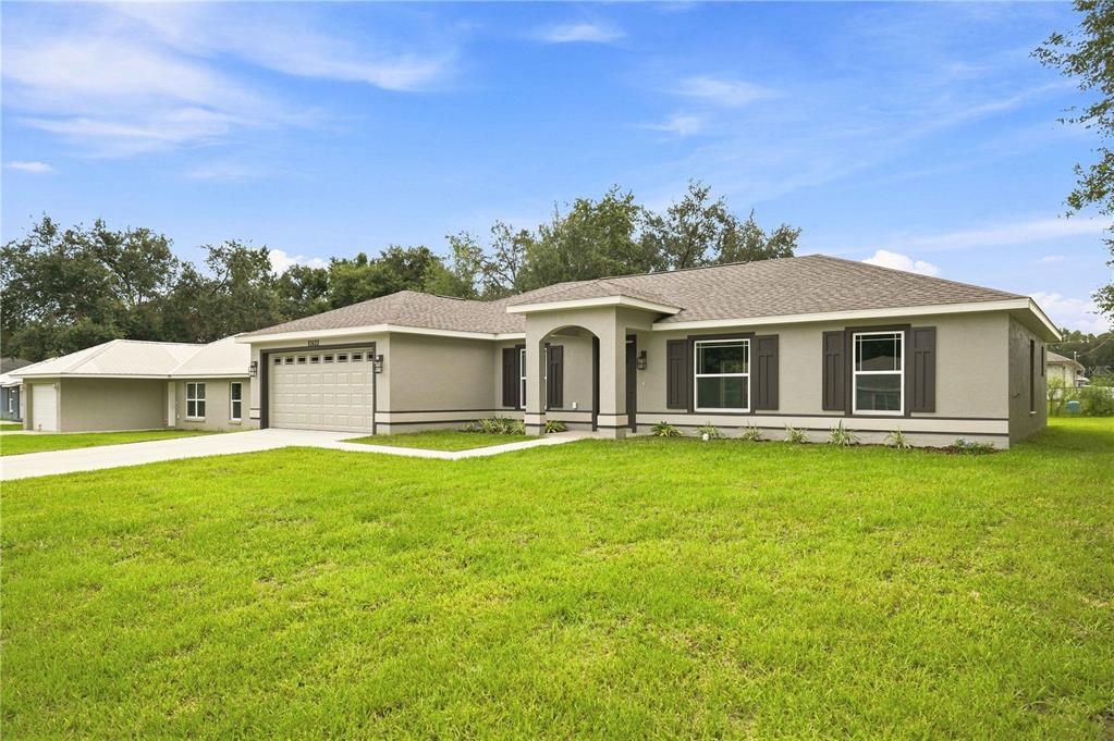 Side View of Home