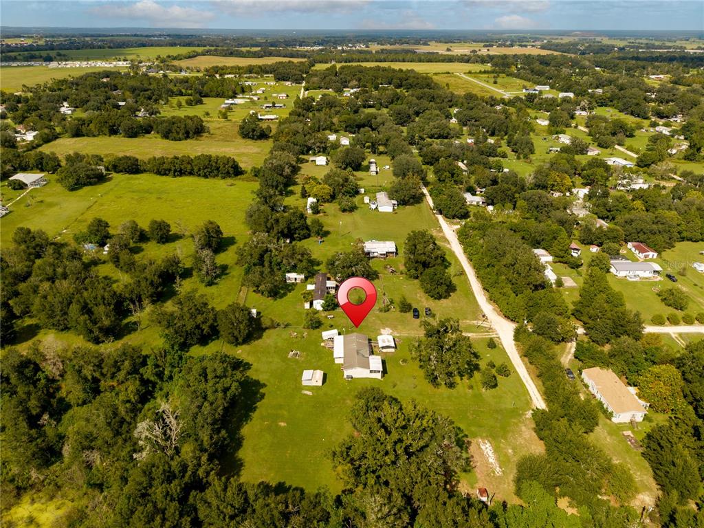 Aerial View w/ Marker