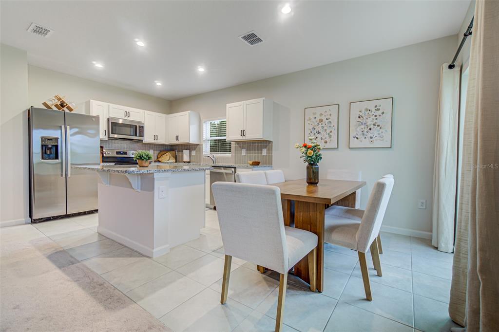 Separate Dining Area