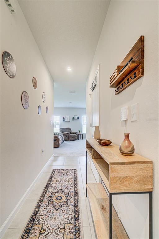 Foyer leading to Living room