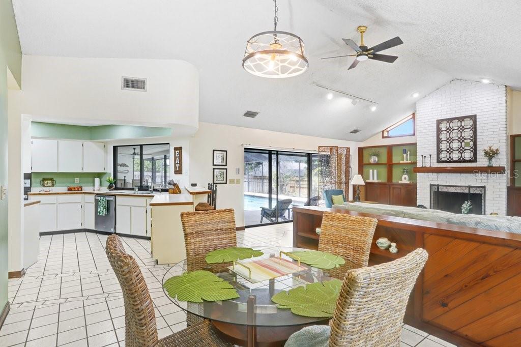 Great Room with Tons of Natural Light