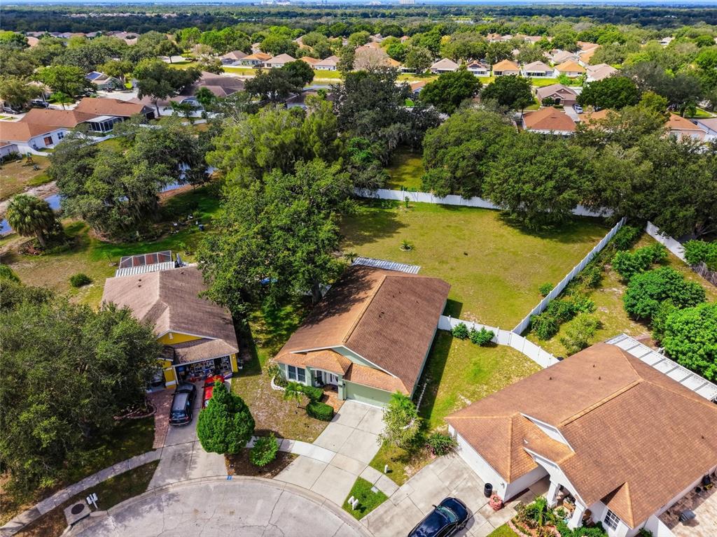 Oversized lot—perfect for a future pool and outdoor living!
