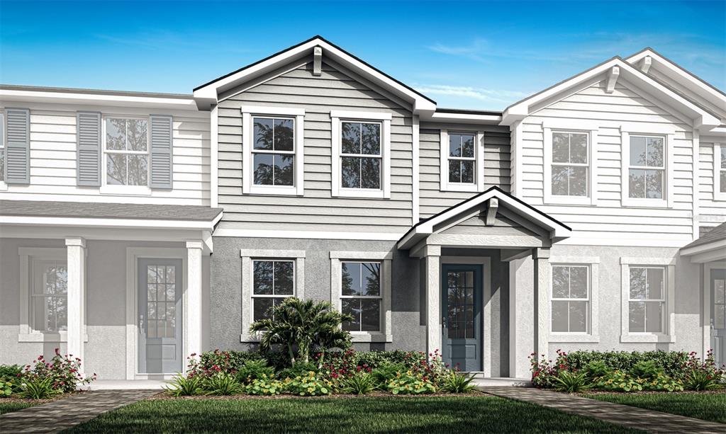 Gardenia Reserve - Catalina I Floorplan - Low Country Elevation - Architect's Rendering
