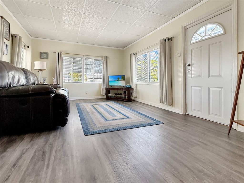 Livingroom with Front Door