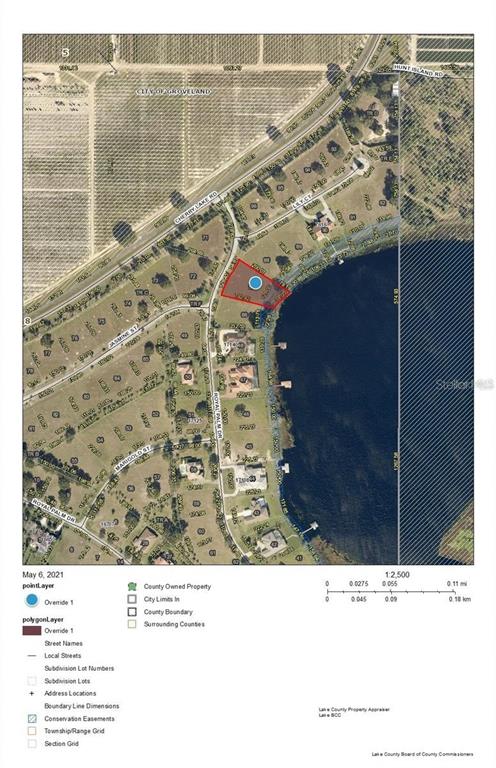 Property for sale at 17152 ROYAL PALM DRIVE, GROVELAND, FL, 34736